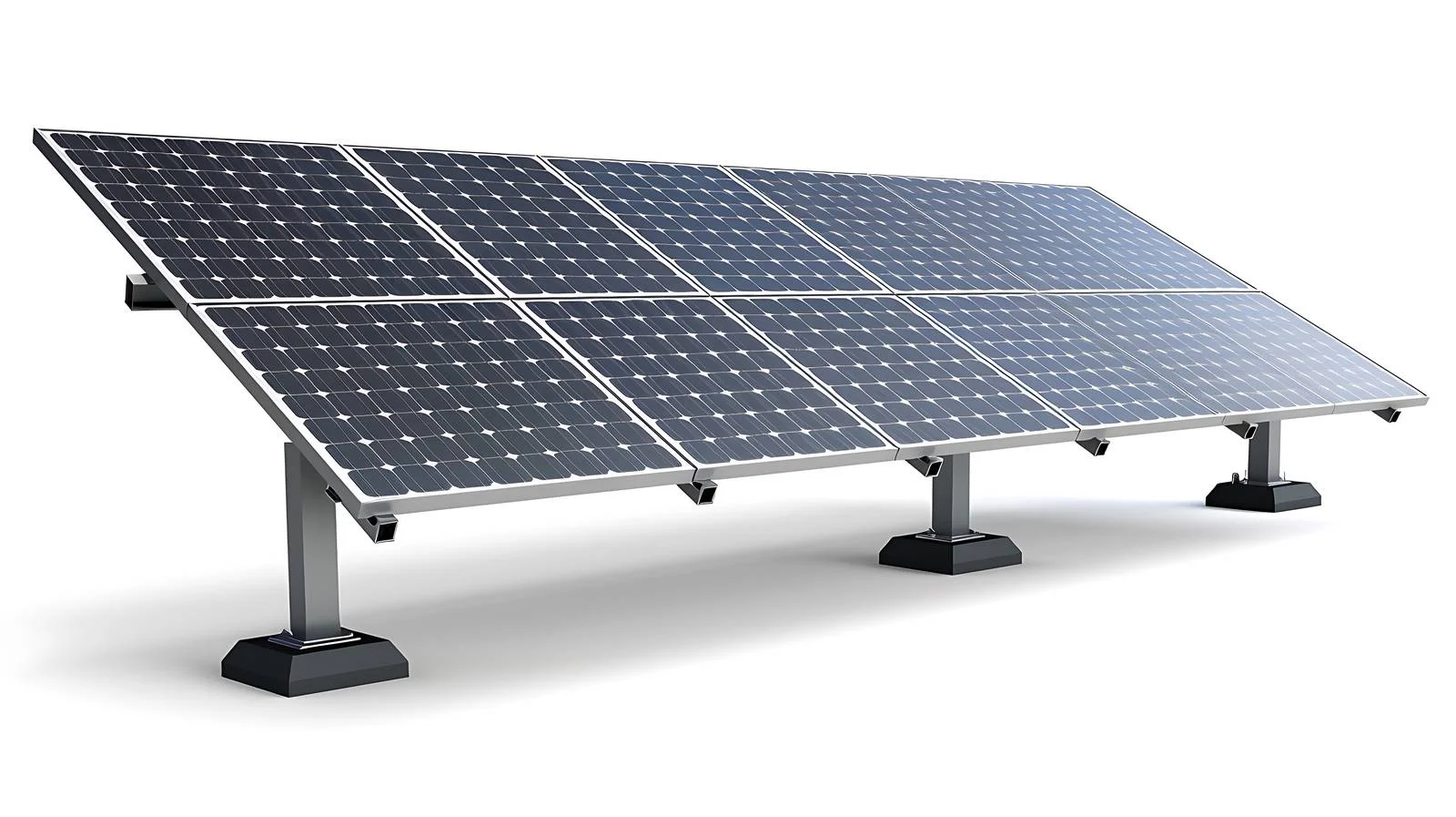 Solar Panel on White Background — free download from Dotvec
