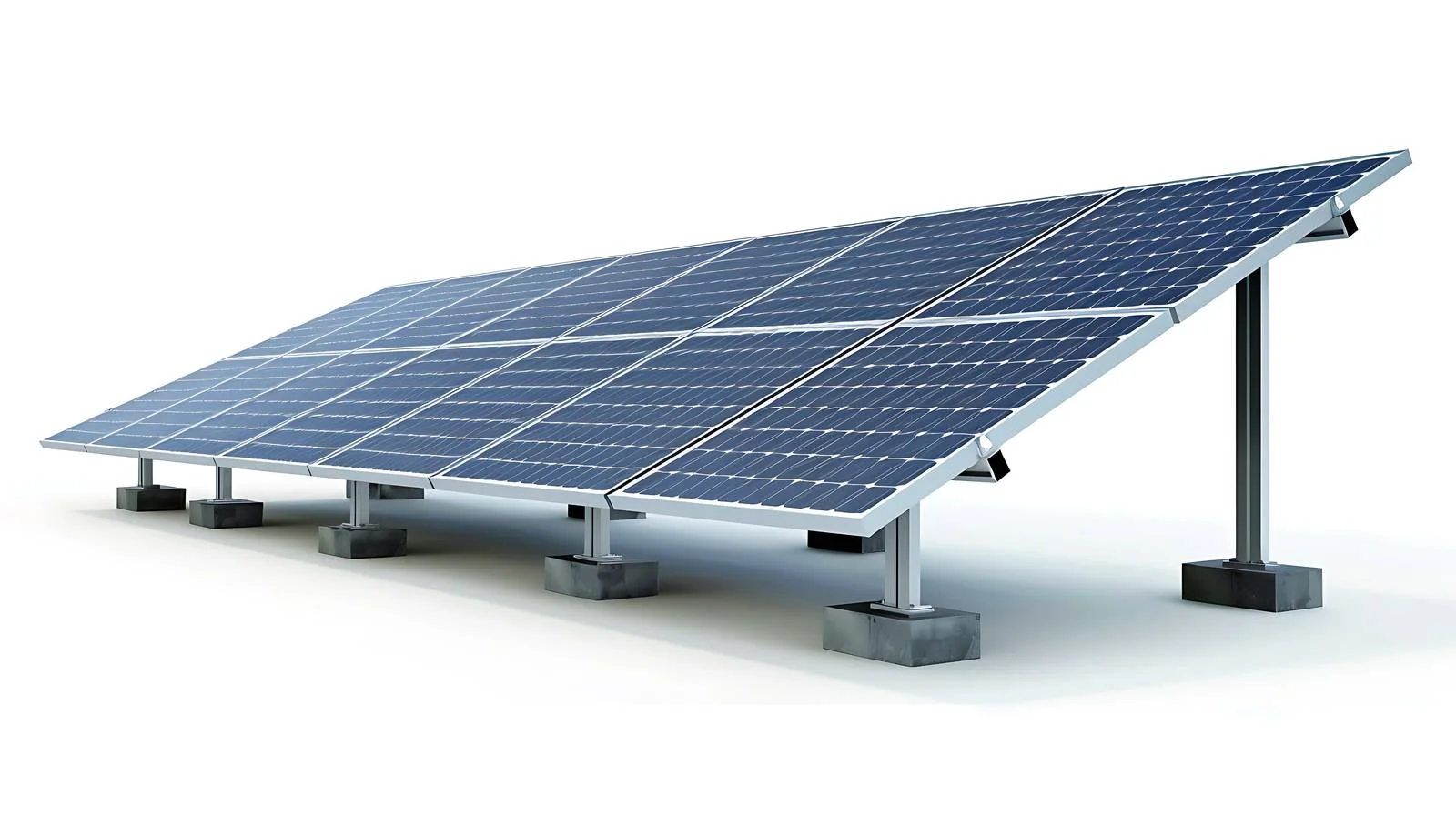 Solar Power Generation Base Isolated — free download from Dotvec