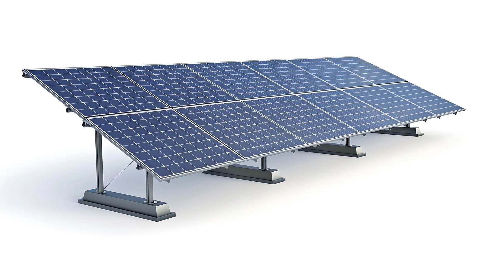 Solar Power Generation Base Isolated — free download from Dotvec