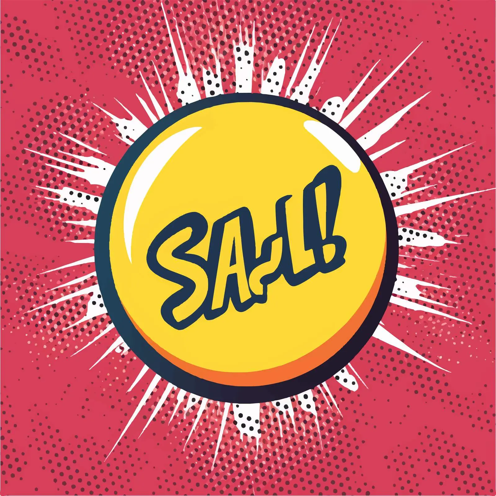 Hello in French Comic Speech Bubble Vector — free download from Dotvec