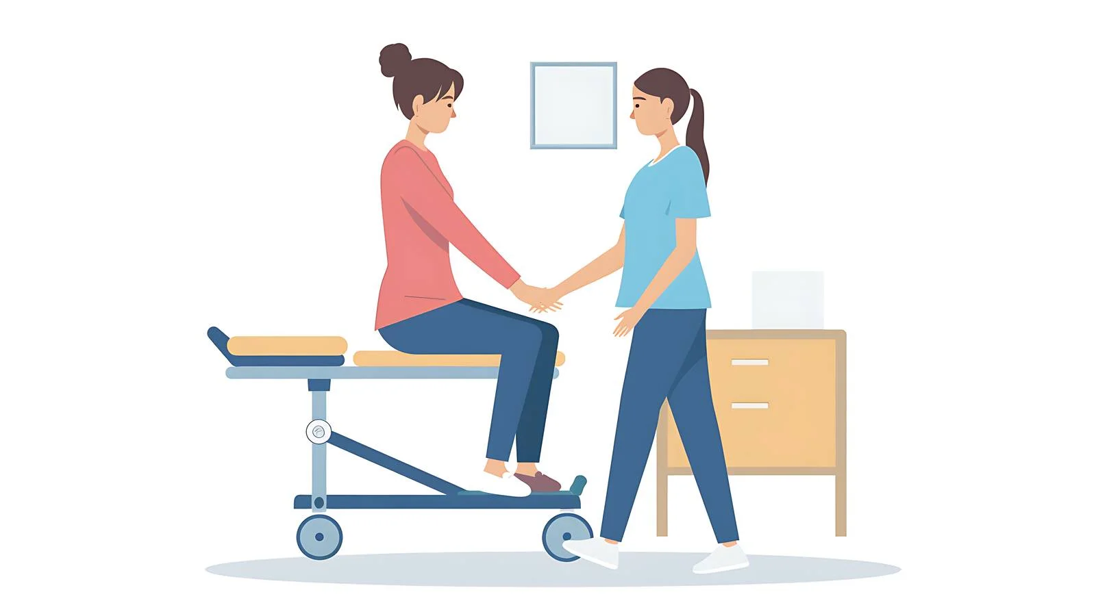 Physiotherapy Session with Patient Using Bala — free download from Dotvec