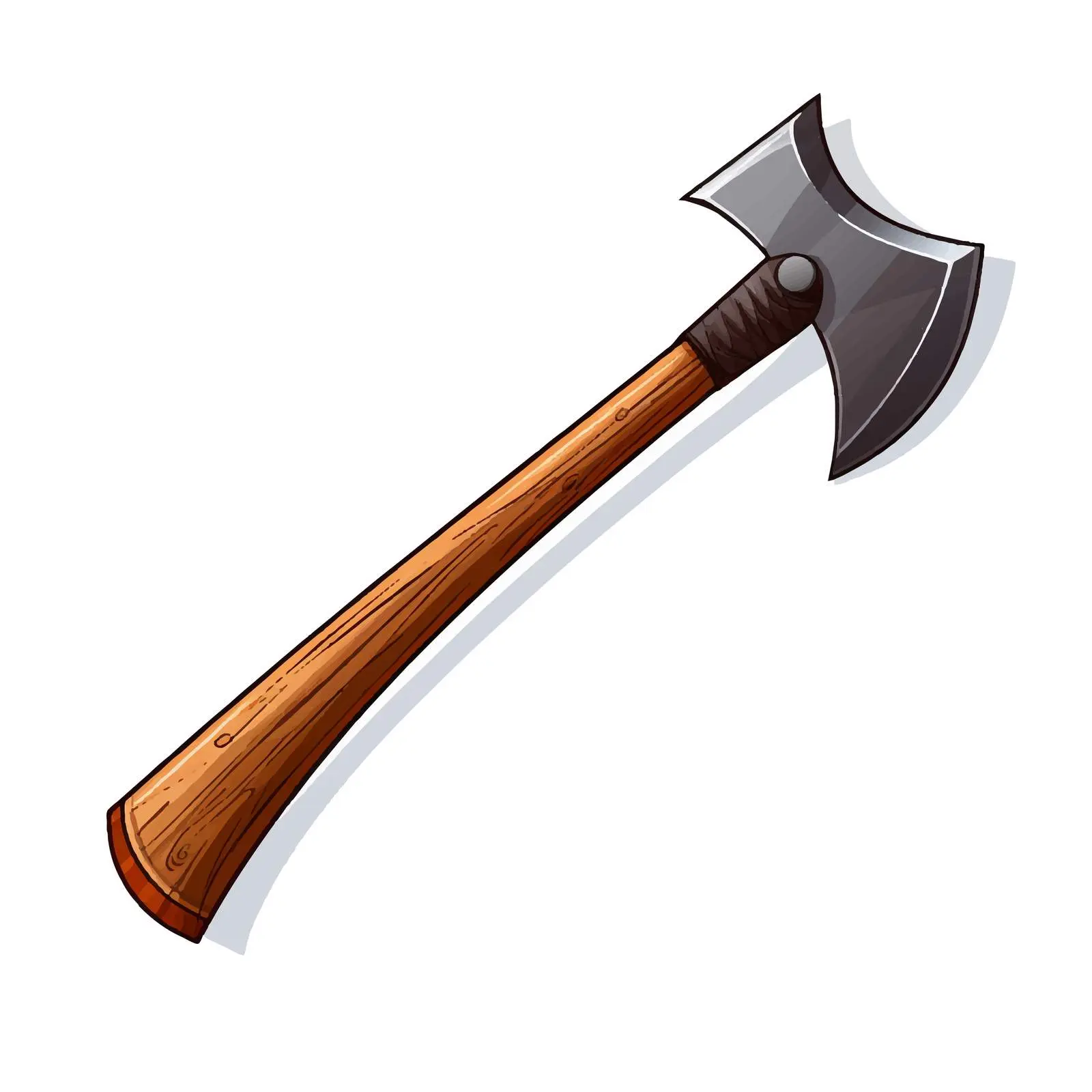 Isolated Pickaxe Vector Illustration on White Background — free download from Dotvec