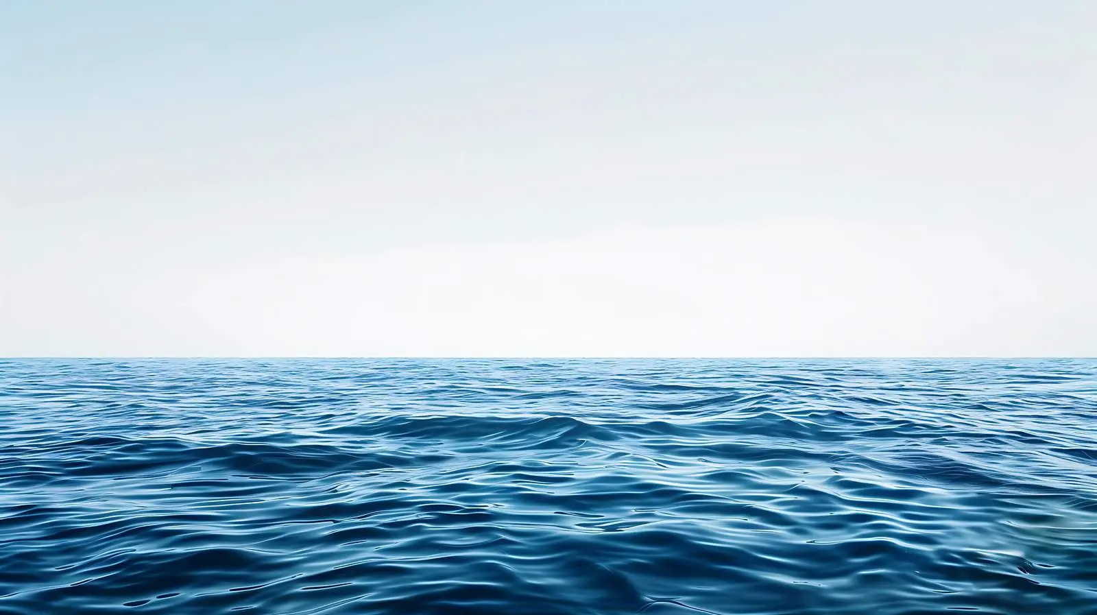 Calm Blue Sea and Sky Landscape — free download from Dotvec