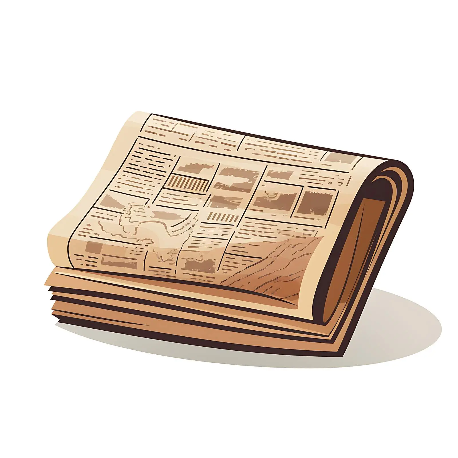 Vintage Paper with Newspaper Pattern and Textures — free download from Dotvec