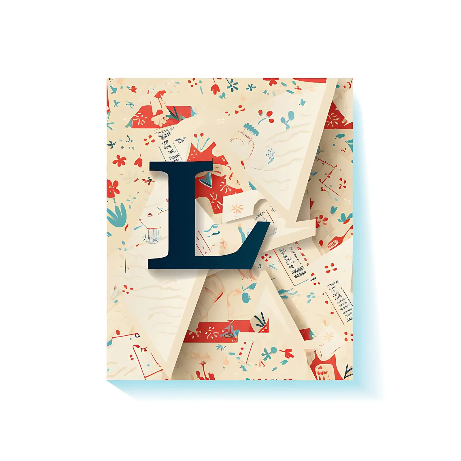 Textured Paper with Newspaper Pattern Design — free download from Dotvec