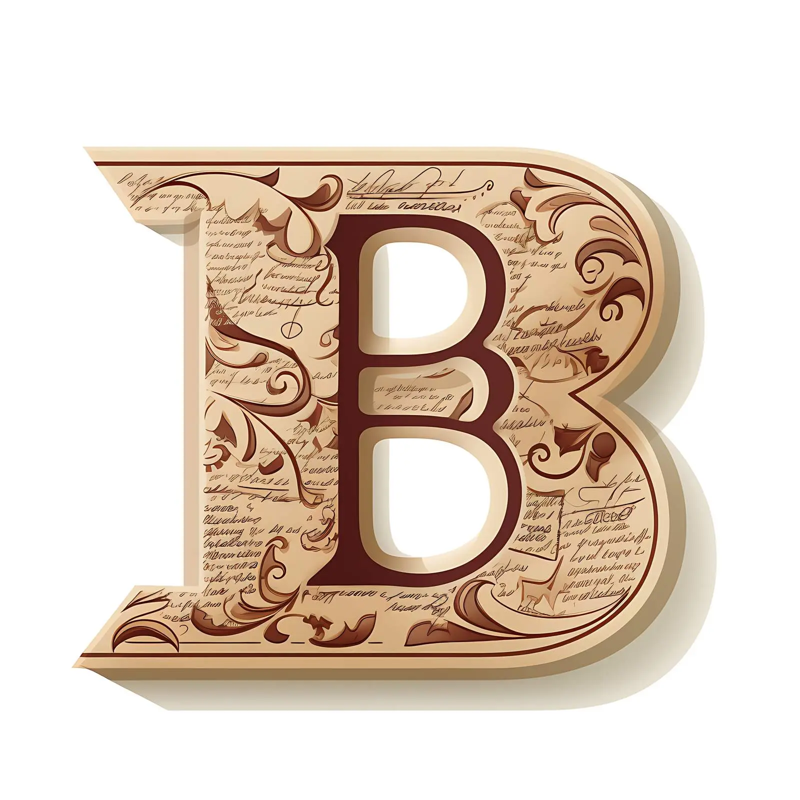 Textured Paper with Newspaper Pattern and Shapes – free dirt image from Dotvec