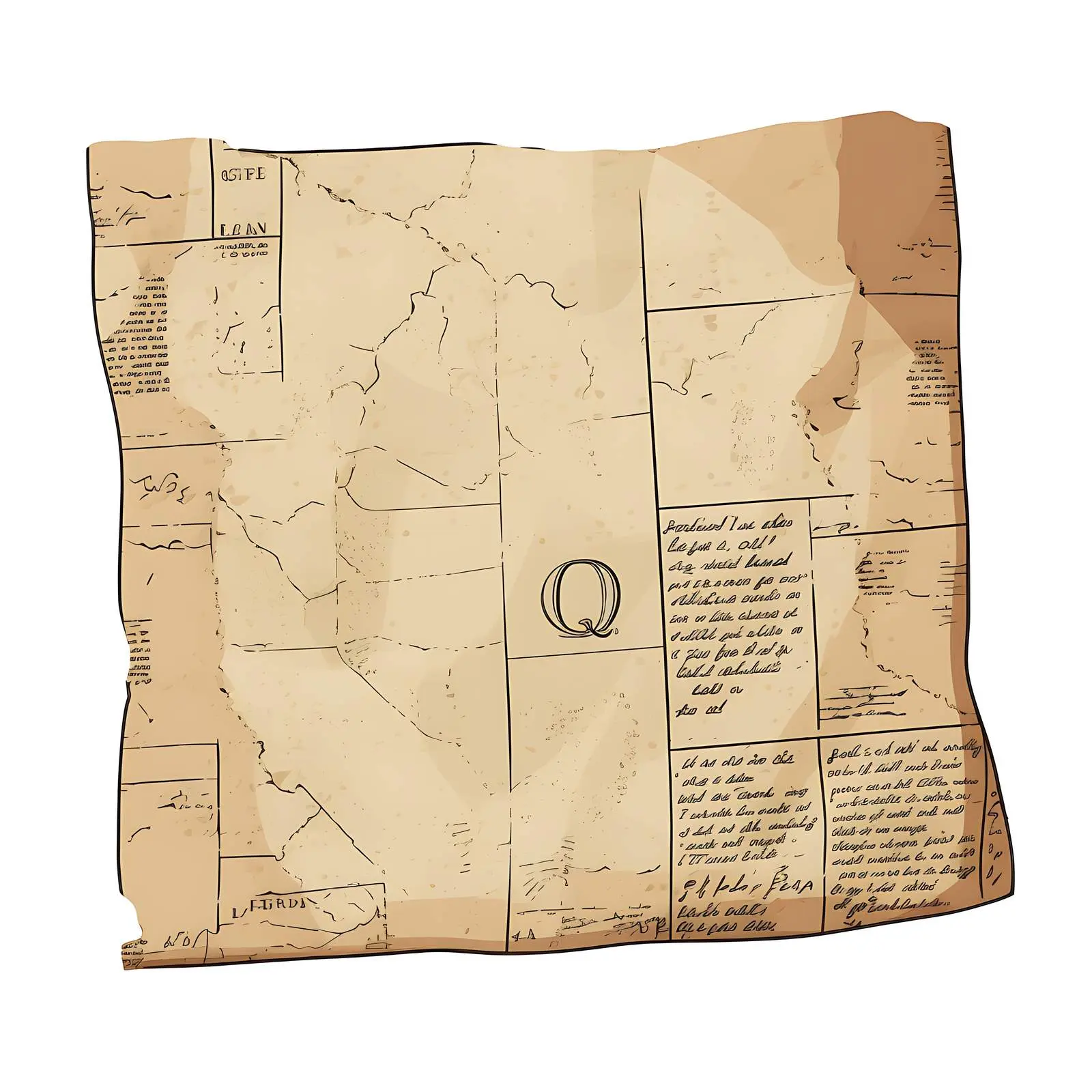 Textured Paper with Newspaper Pattern — free download from Dotvec