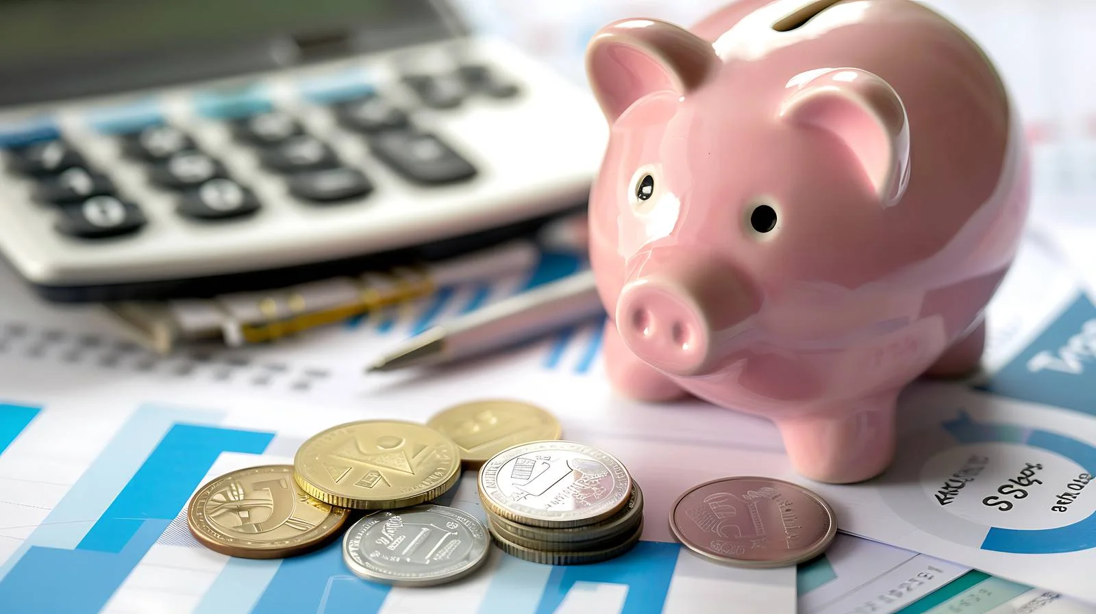 Money-saving Piggy Bank Concept — free download from Dotvec