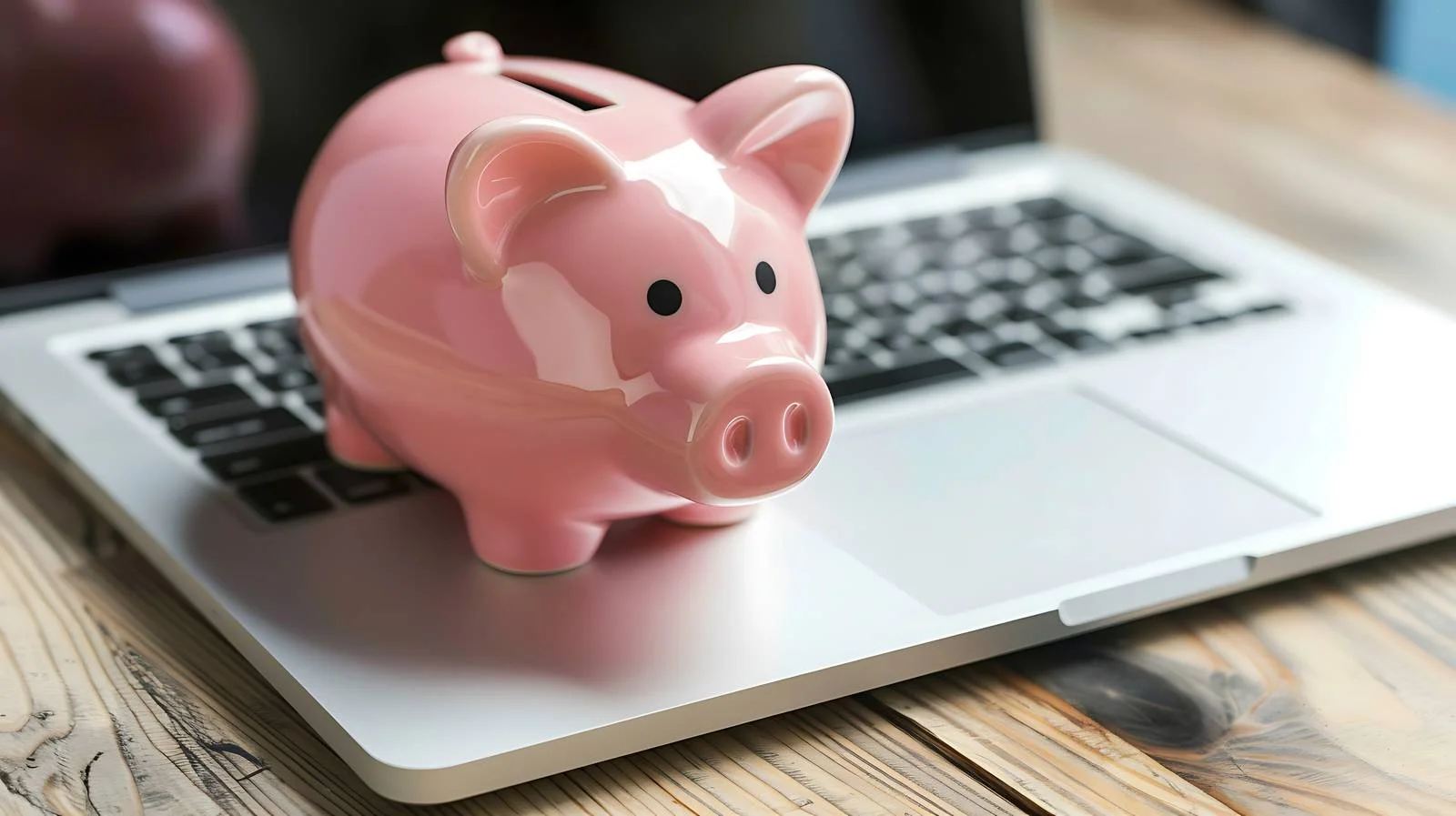 Financial Planning on Wooden Table — free download from Dotvec