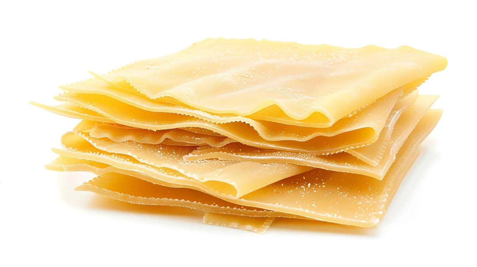 Stack of dry lasagna sheets isolated — free download from Dotvec
