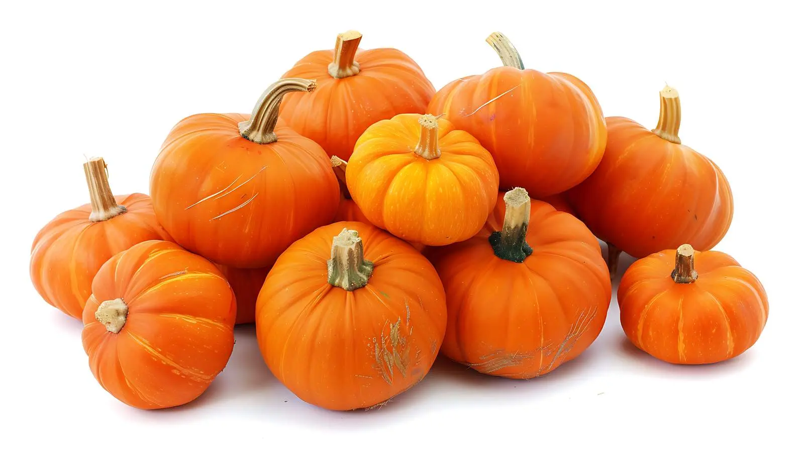 Harvested Orange and White Pumpkins at Farm — free download from Dotvec
