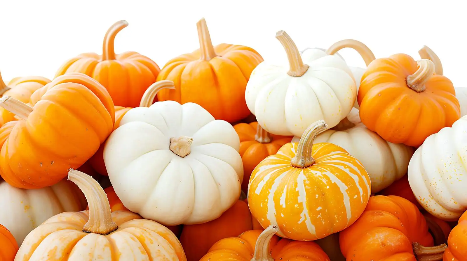 Harvested Orange Pumpkins at the Farmer's Market — free download from Dotvec