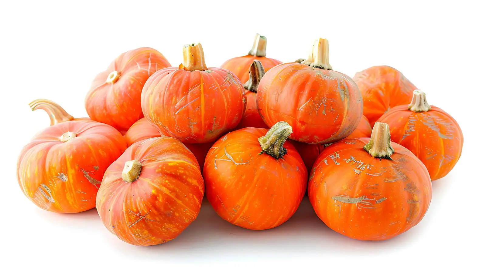 Harvested Pumpkins at Farmers Market in Autumn — free download from Dotvec
