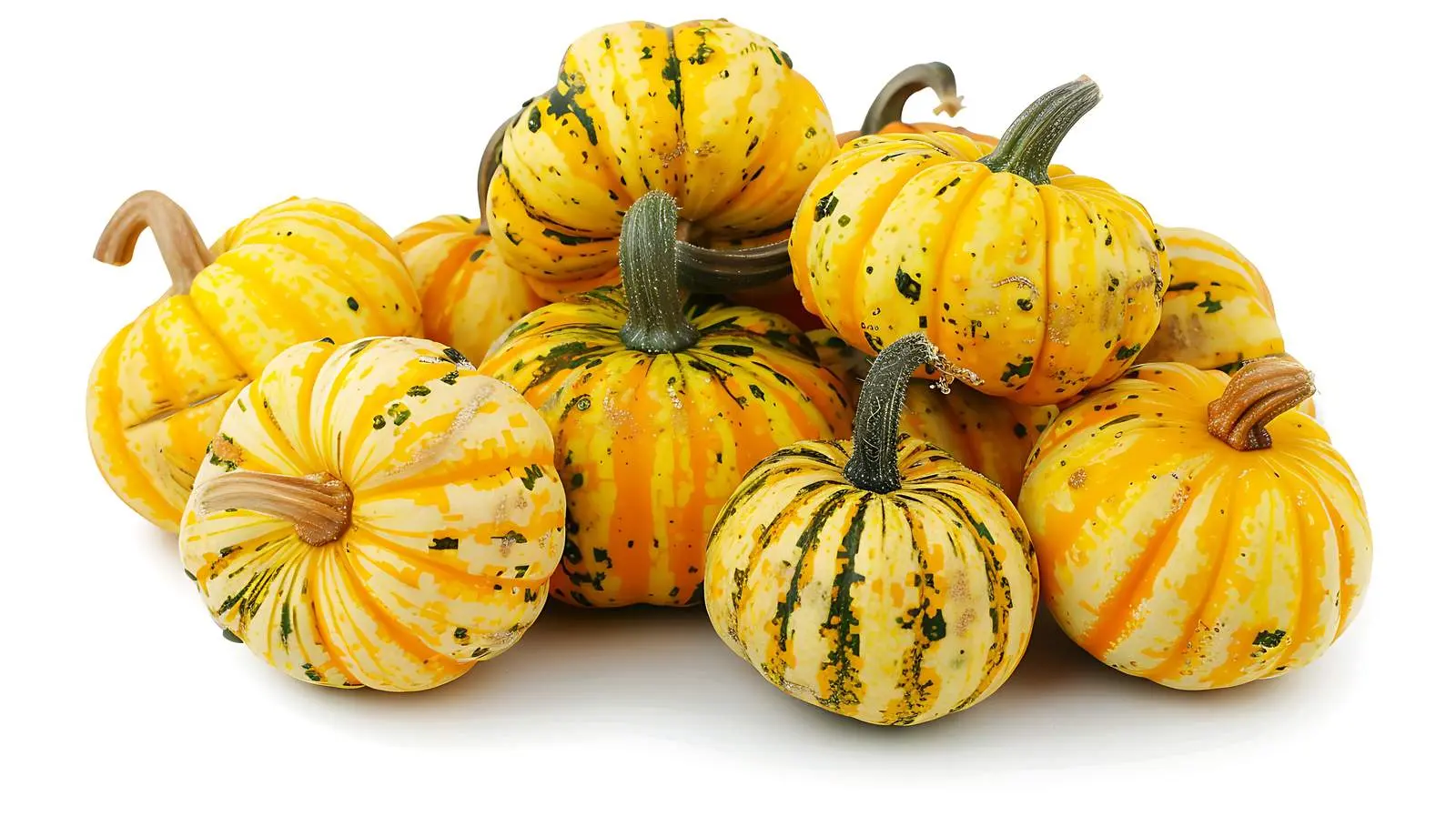 Harvested Striped Pumpkins at the Farmers' Market — free download from Dotvec