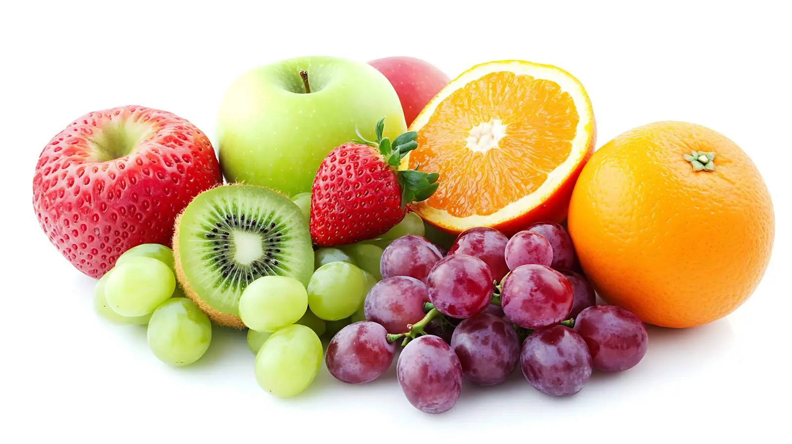 Assorted Organic Fruits Pile — free download from Dotvec