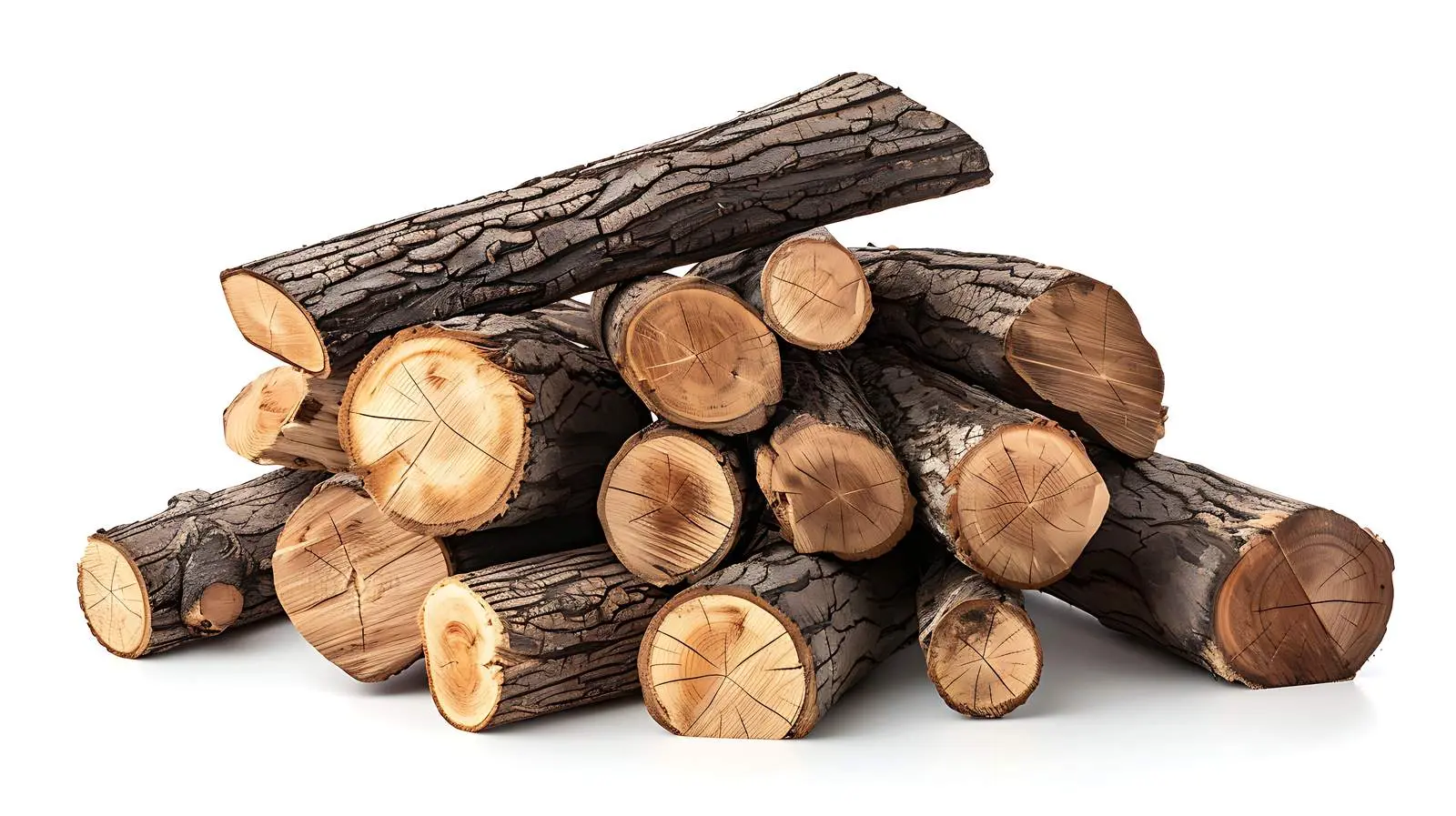 Stacked Wood Logs and Stumps in Industry — free download from Dotvec