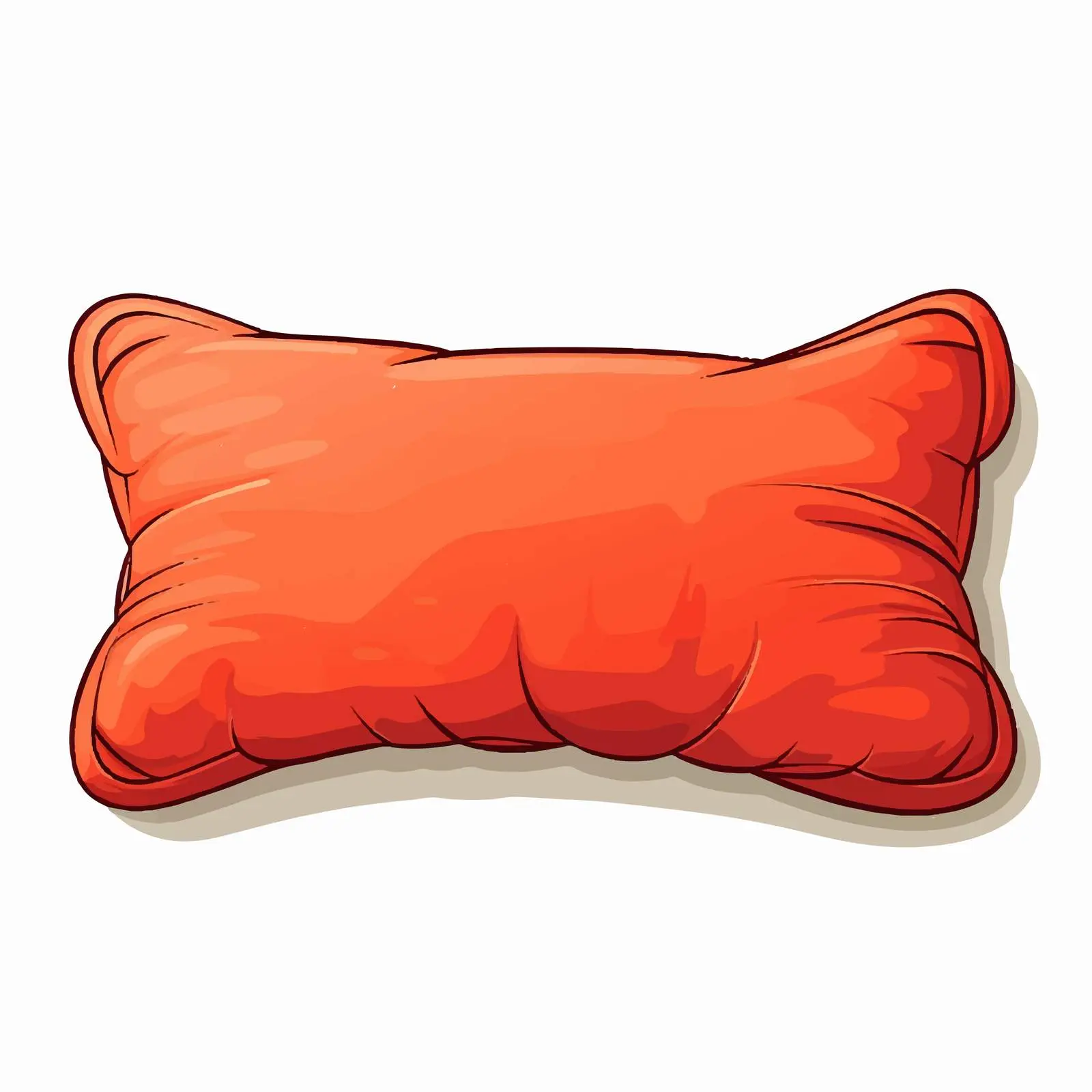 Pillow Vector Illustration on White Background — free download from Dotvec