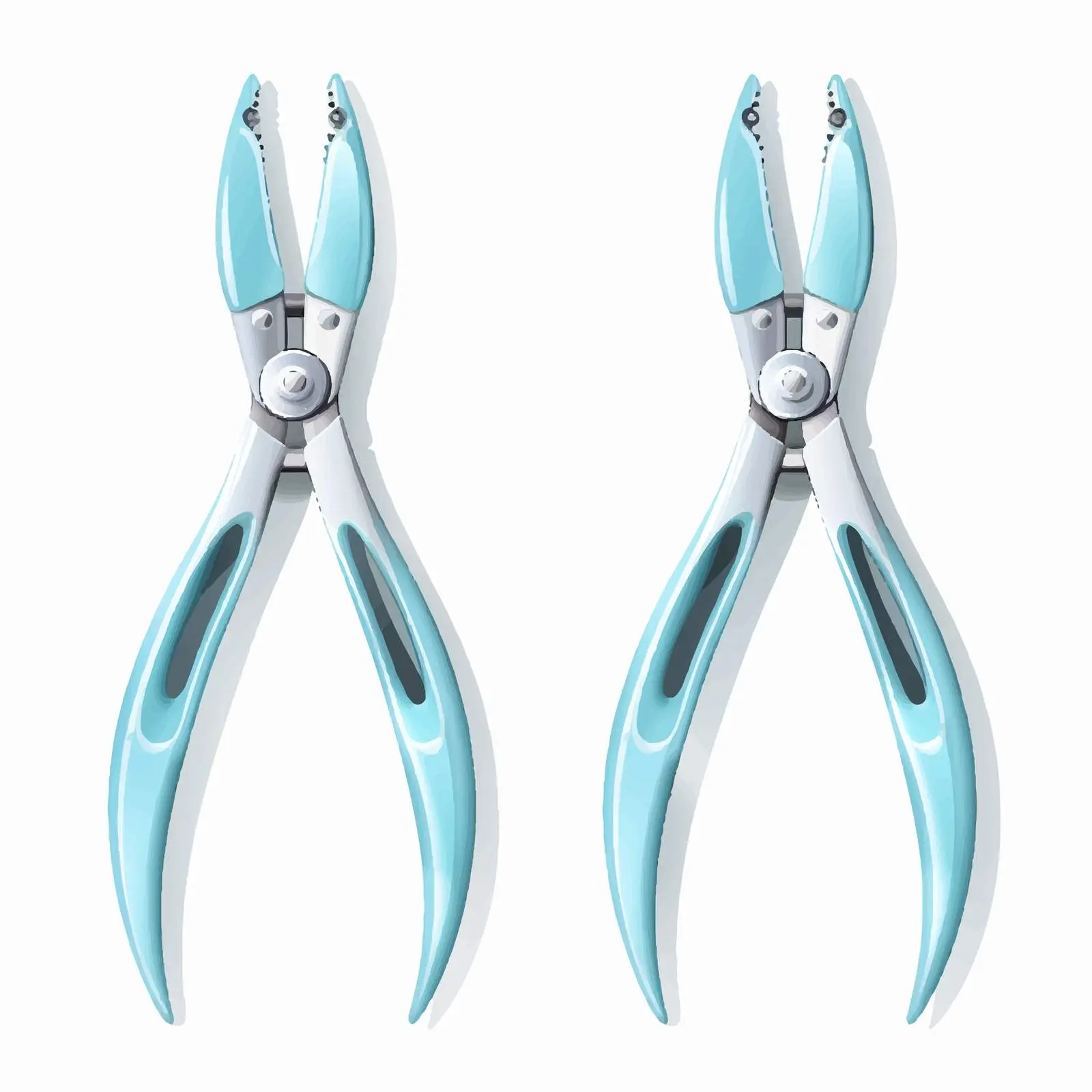 Vector Illustration of Isolated Pincers — free download from Dotvec