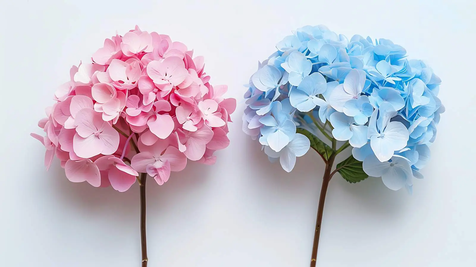 Pink and Blue Pastel Hydrangea Flower Bouquets — free download from Dotvec