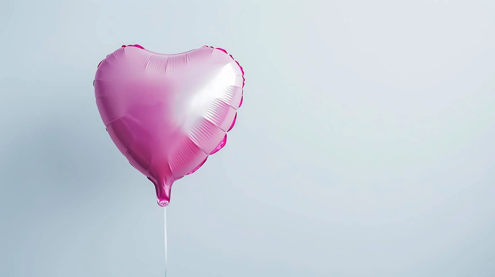 Romantic Heart Balloon on Bright Background — free download from Dotvec