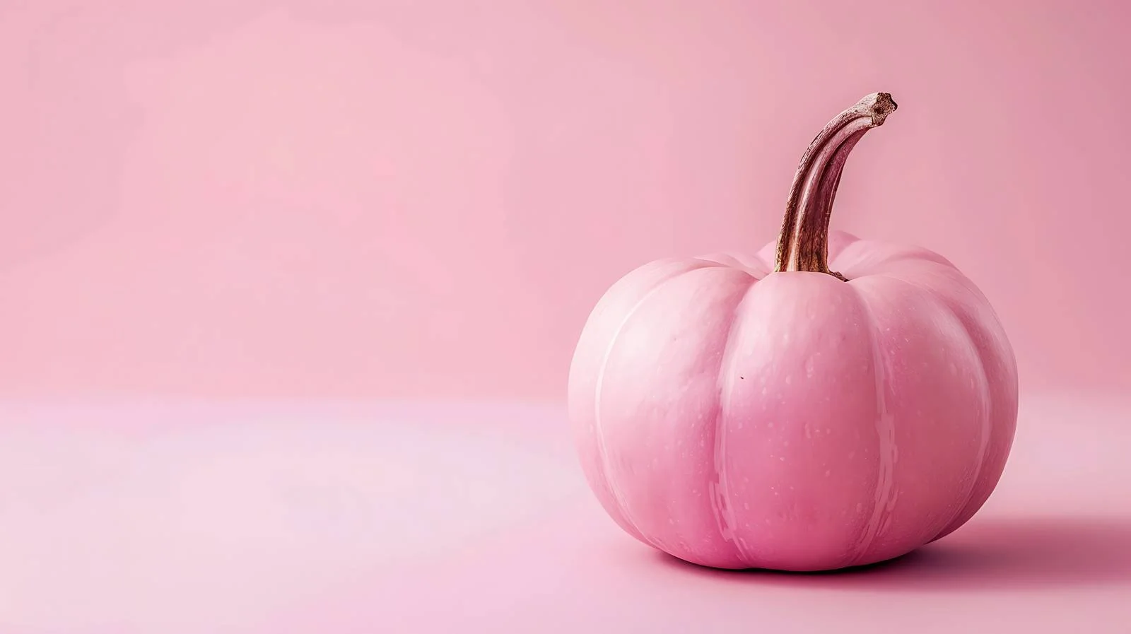 Pastel Pink Pumpkin Minimalist Composition — free download from Dotvec