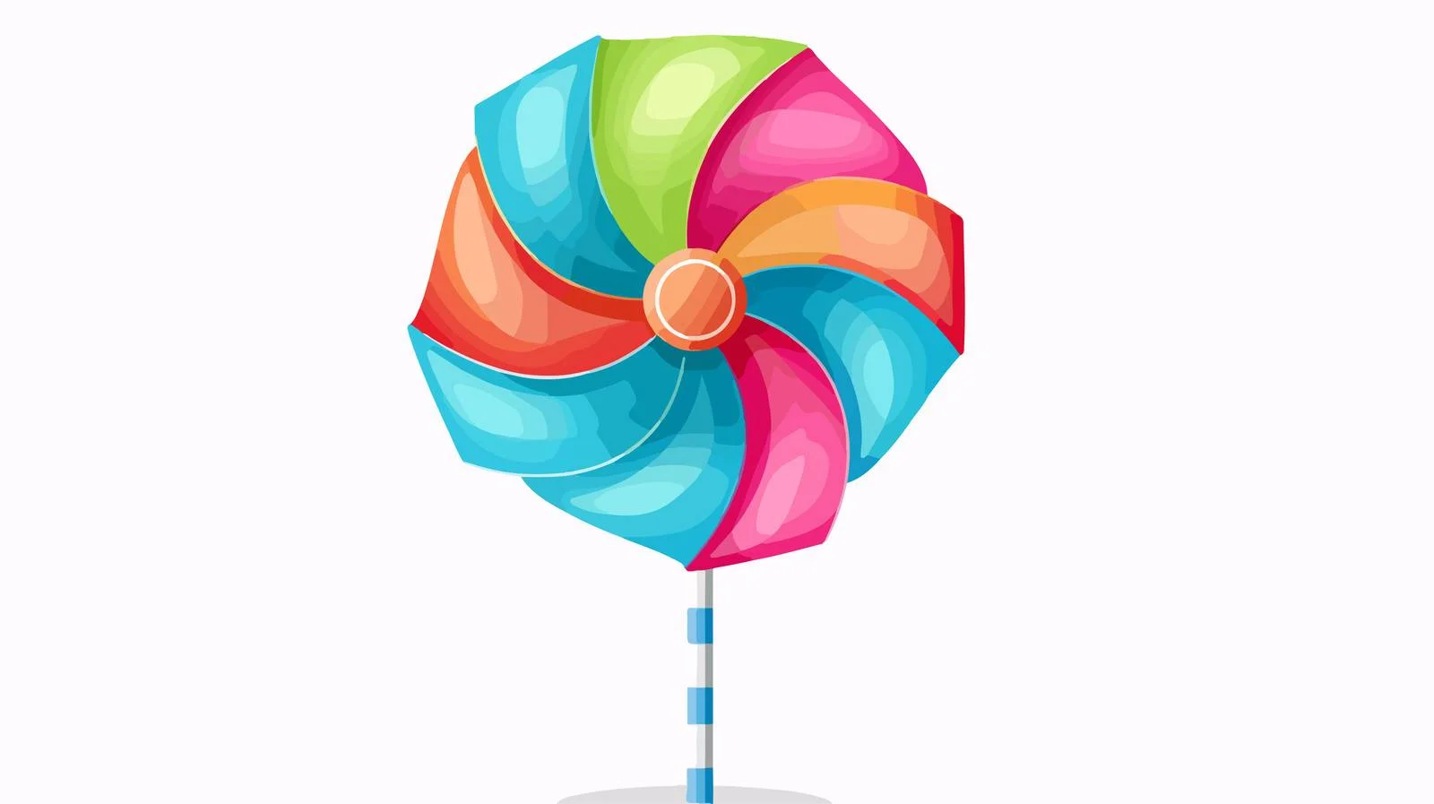 Quality Pinwheel Toy Design — free download from Dotvec
