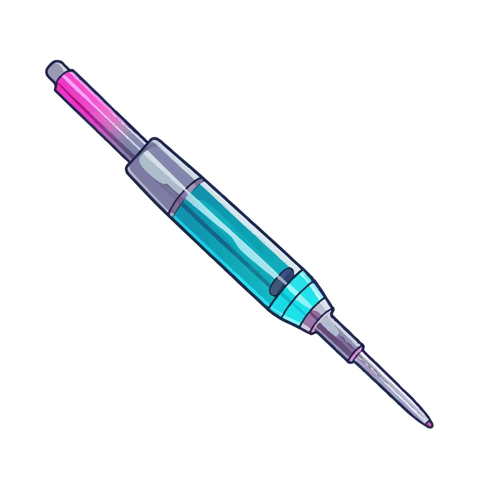 Cartoon Pipette Vector Illustration for Science — free download from Dotvec