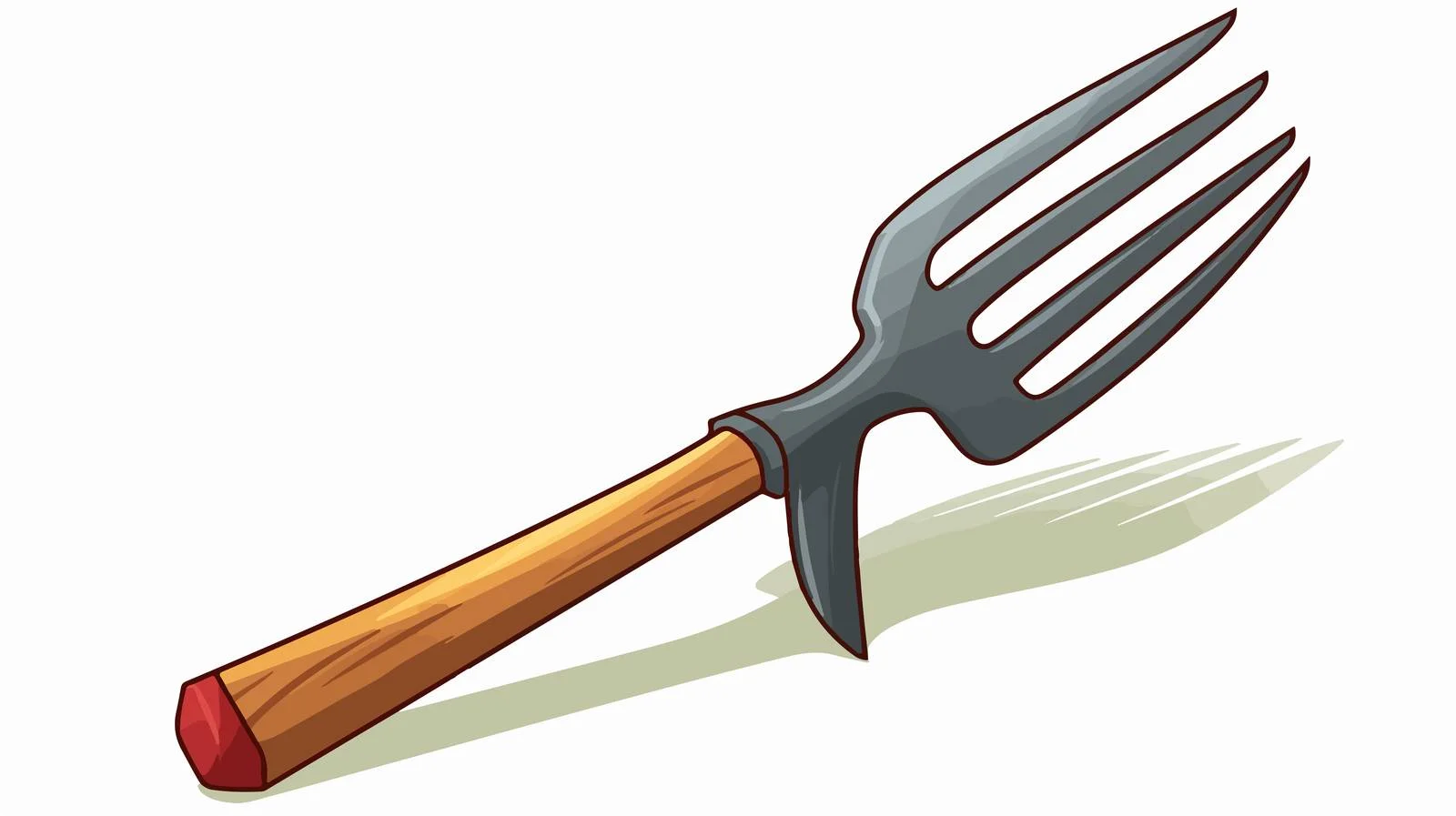 Cartoon Pitchfork Design — free download from Dotvec