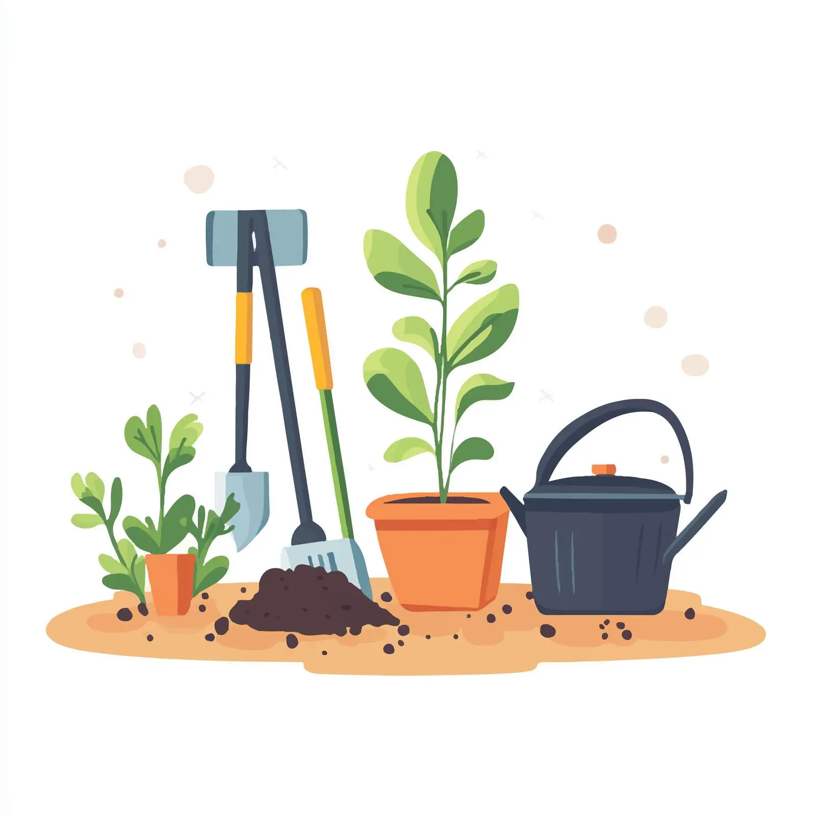 Planting Equipment for Gardening and Agriculture — free download from Dotvec