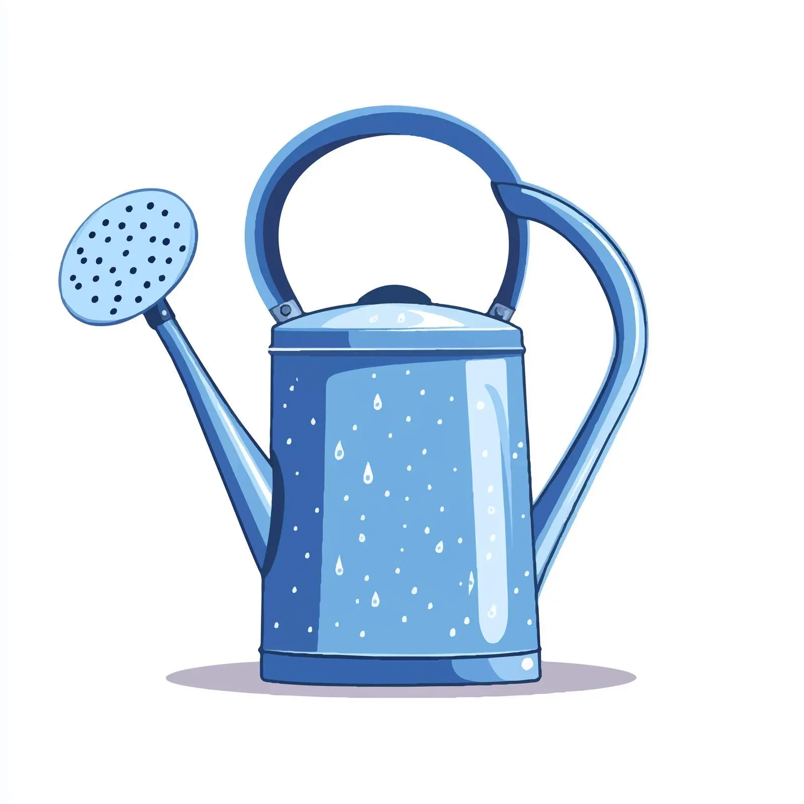 Watering Can Illustration for Gardening — free download from Dotvec