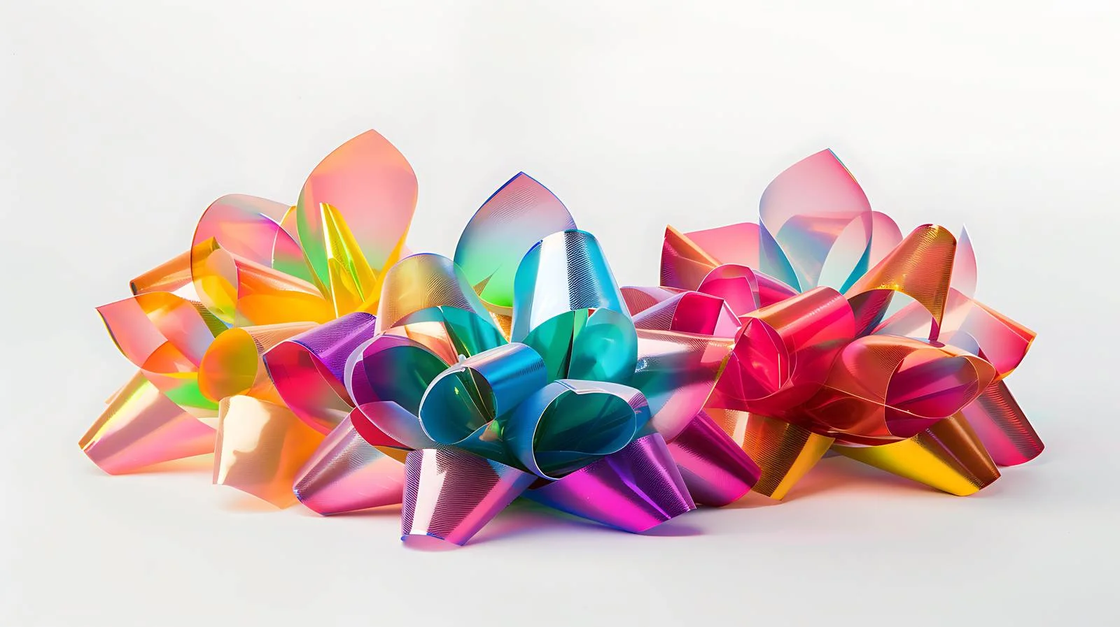 Vibrant Gift Bows for Christmas — free download from Dotvec
