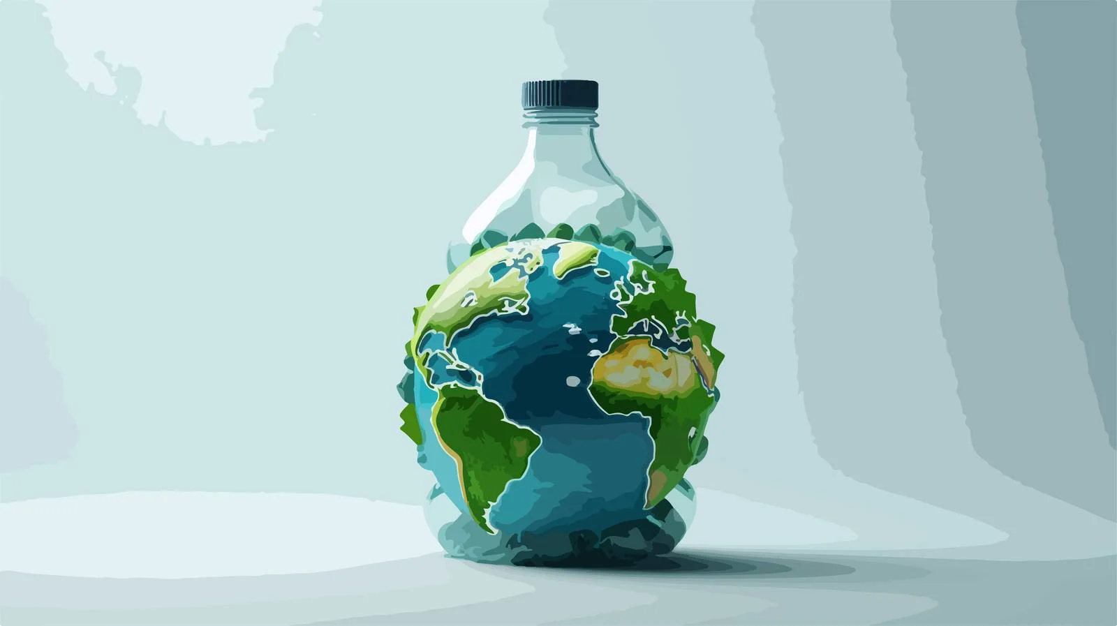 Plastic Reduction Concept Image — free download from Dotvec