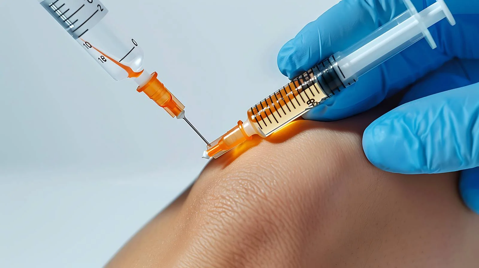 Platelet-rich Plasma Knee Injection – free regenerative image from Dotvec