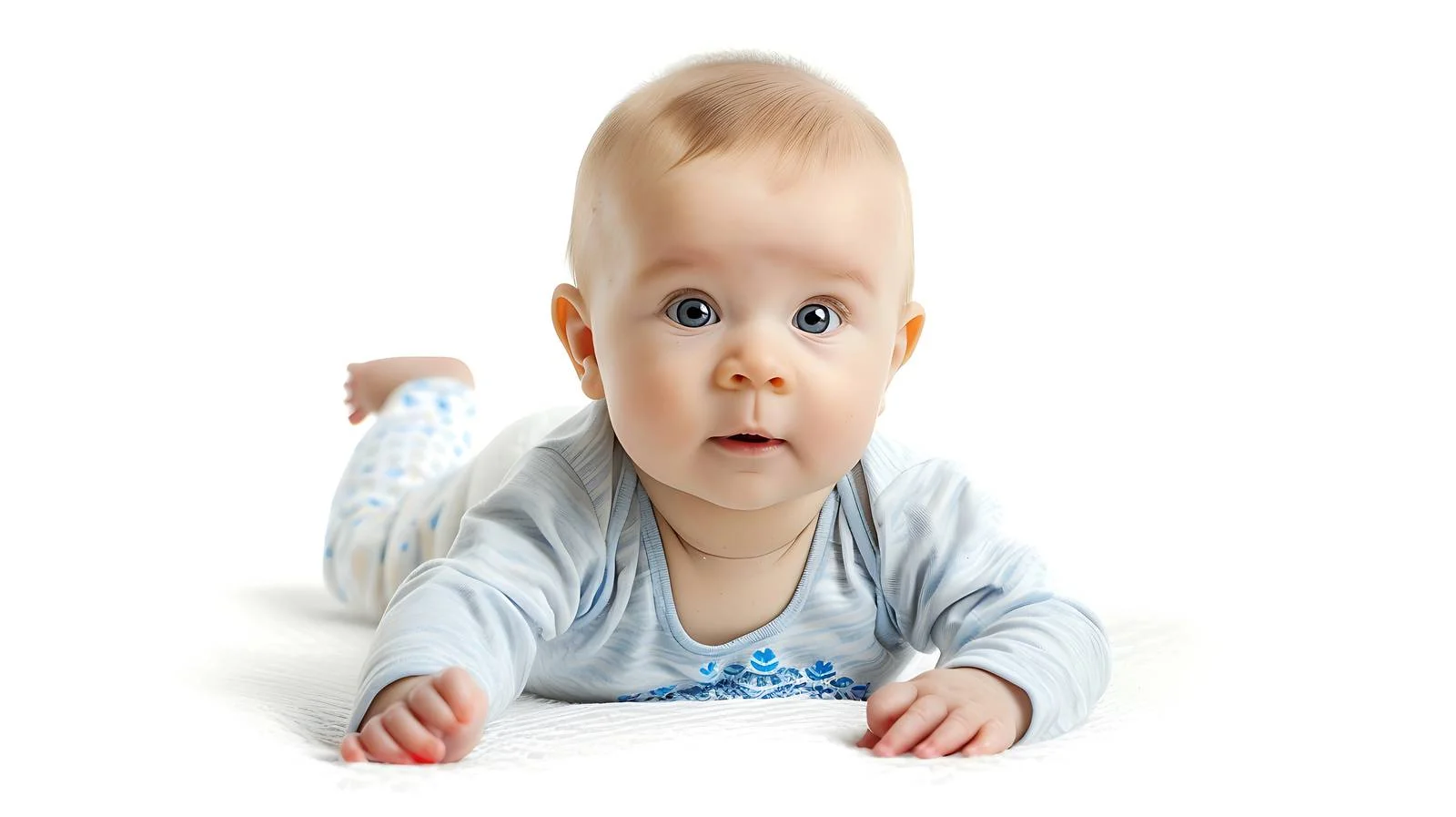 Adorable Baby on Bed — free download from Dotvec