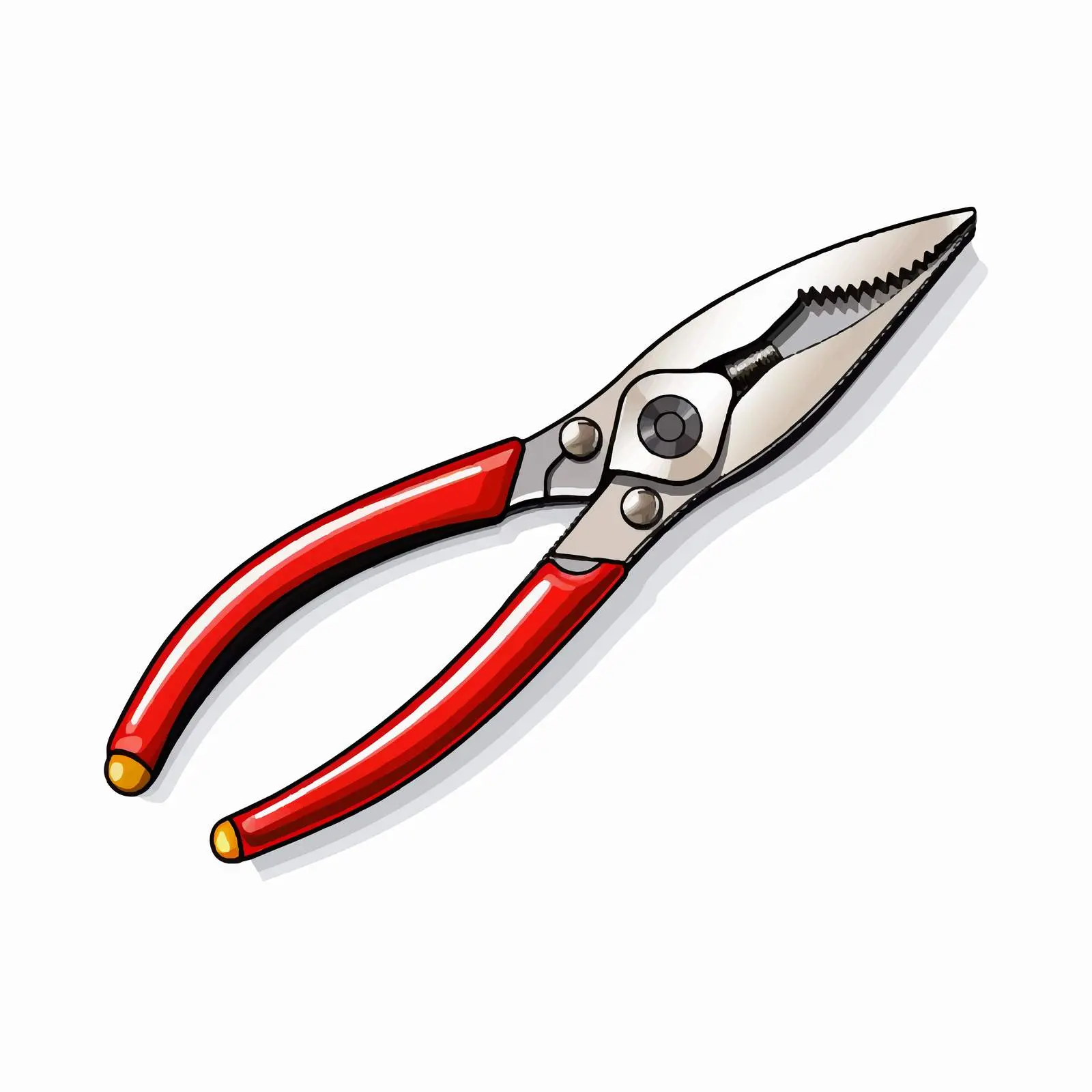 Top View Vector Illustration of Pliers — free download from Dotvec