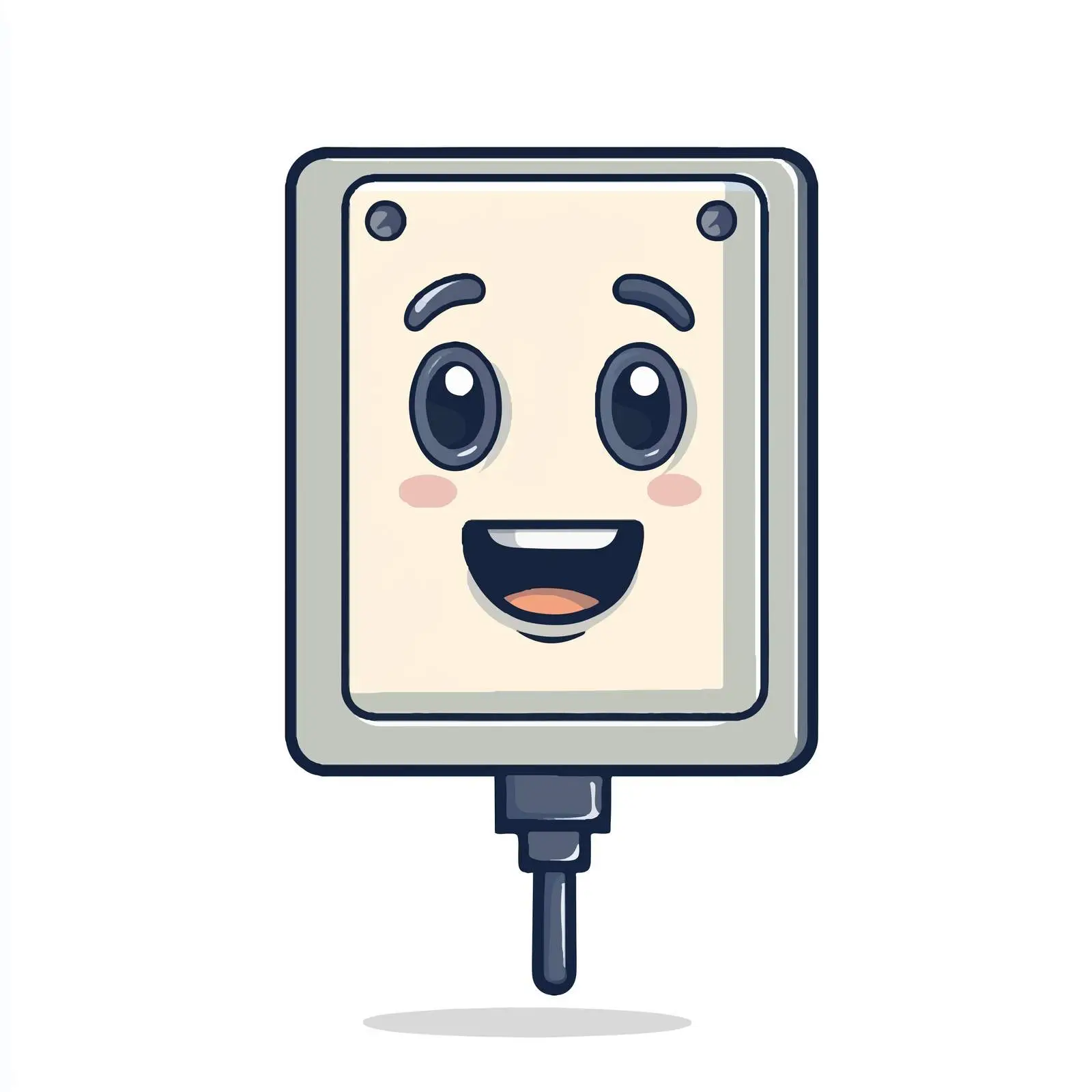 Cartoon Vector of Plug and Electric Socket — free download from Dotvec