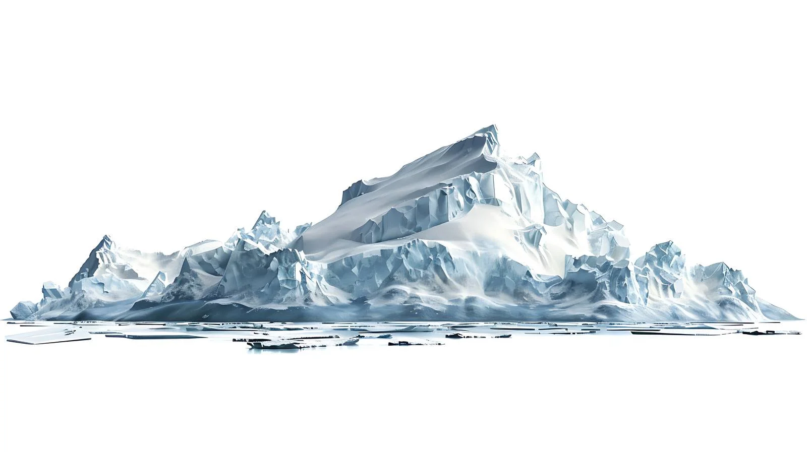 Polar Scenery on White Background — free download from Dotvec