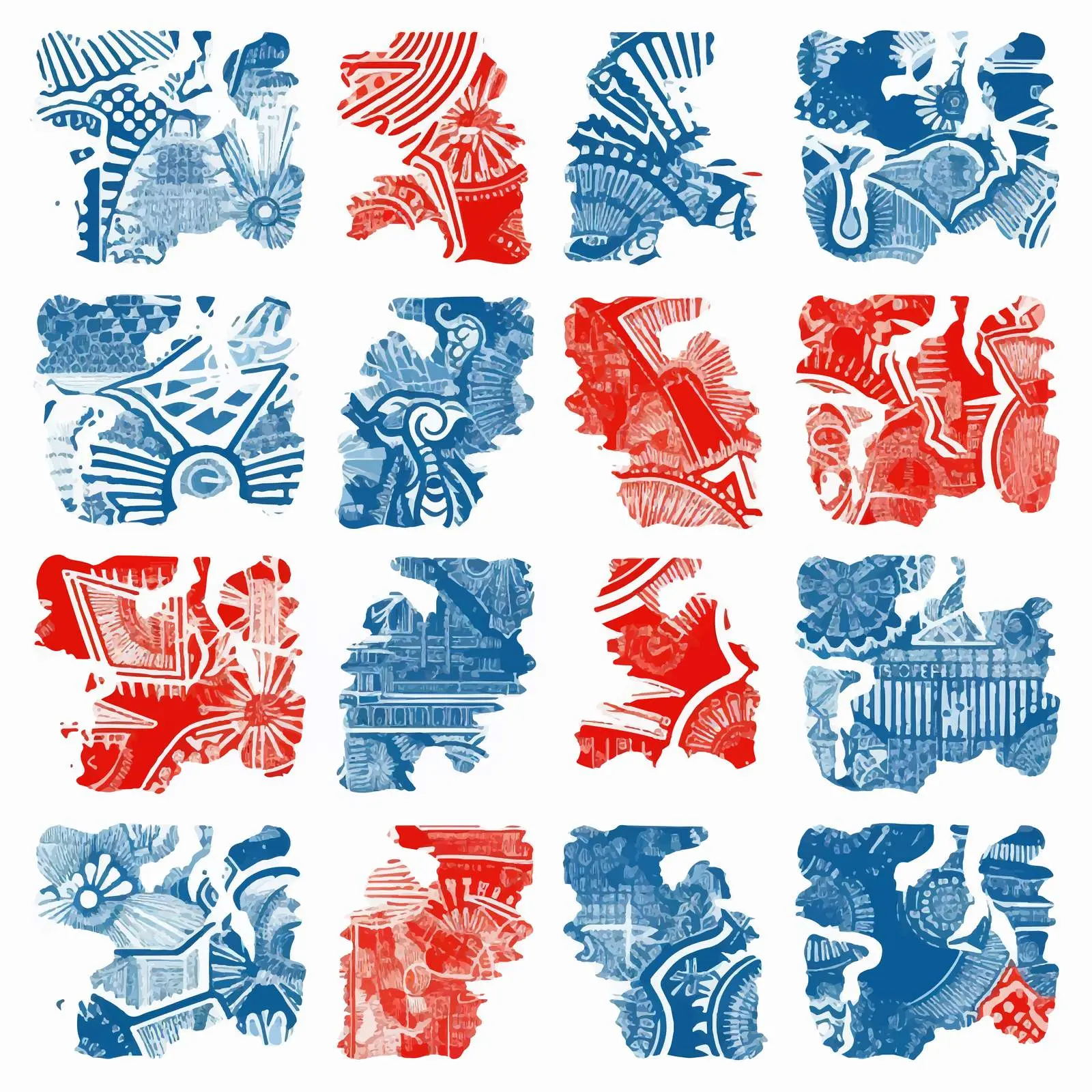 Patriotic Denim Textured Background for Political Designs – free textured vector image from Dotvec