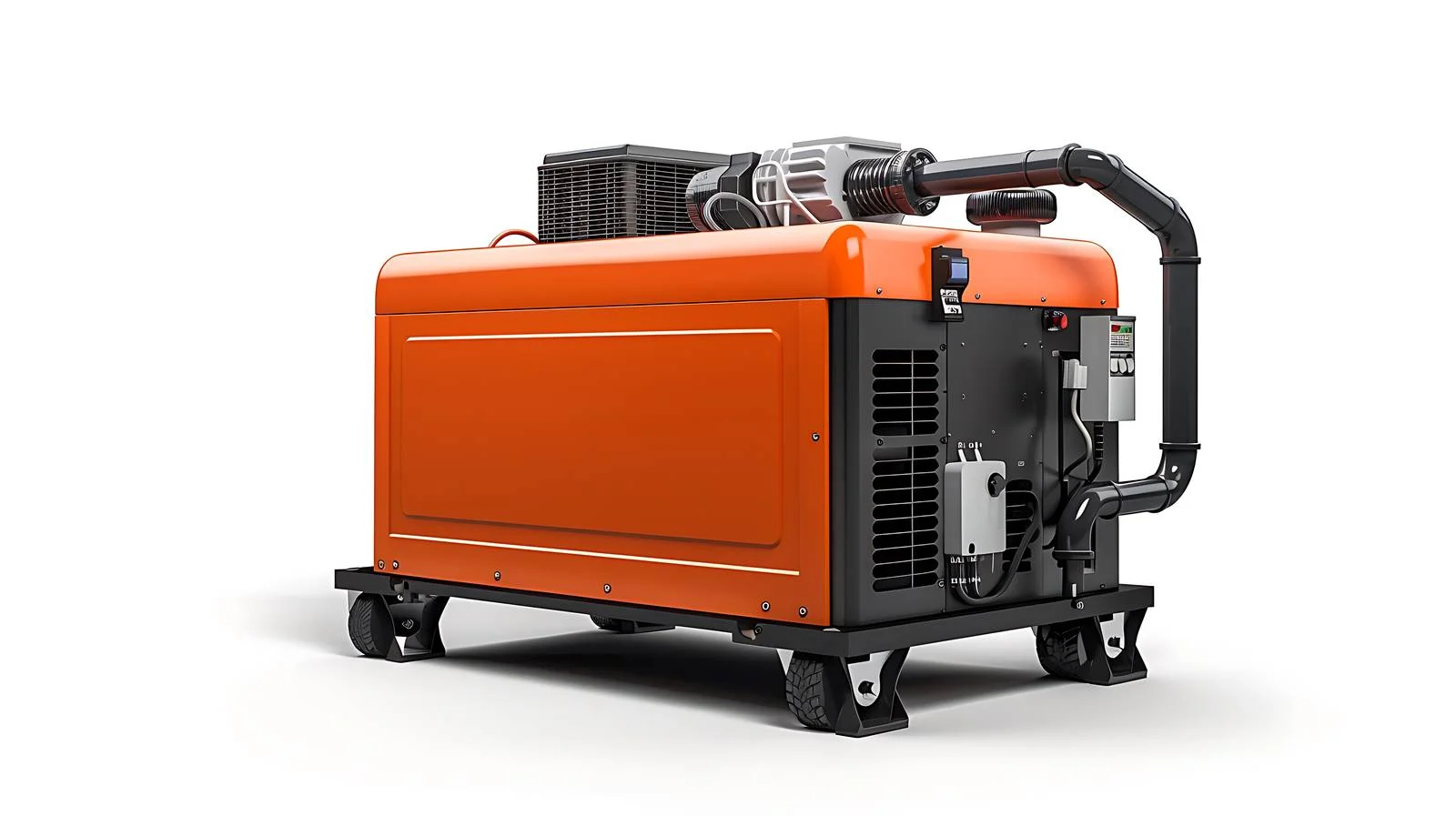 Portable Diesel Generator Showroom Display – free diesel image from Dotvec