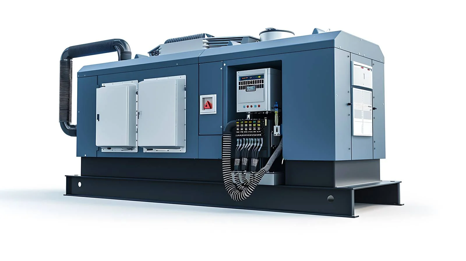 Portable Diesel Generator in Showroom — free download from Dotvec