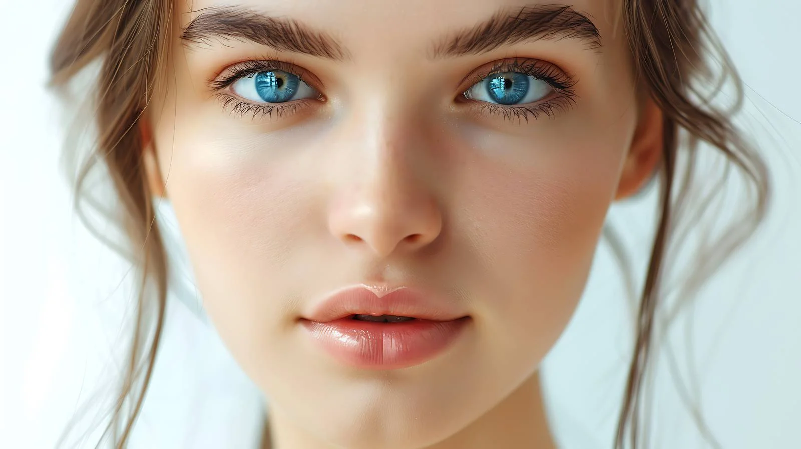 Captivating Caucasian Woman with Stunning Eyes — free download from Dotvec