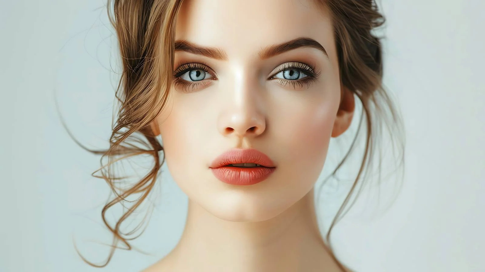 Elegant Young Woman Portrait — free download from Dotvec