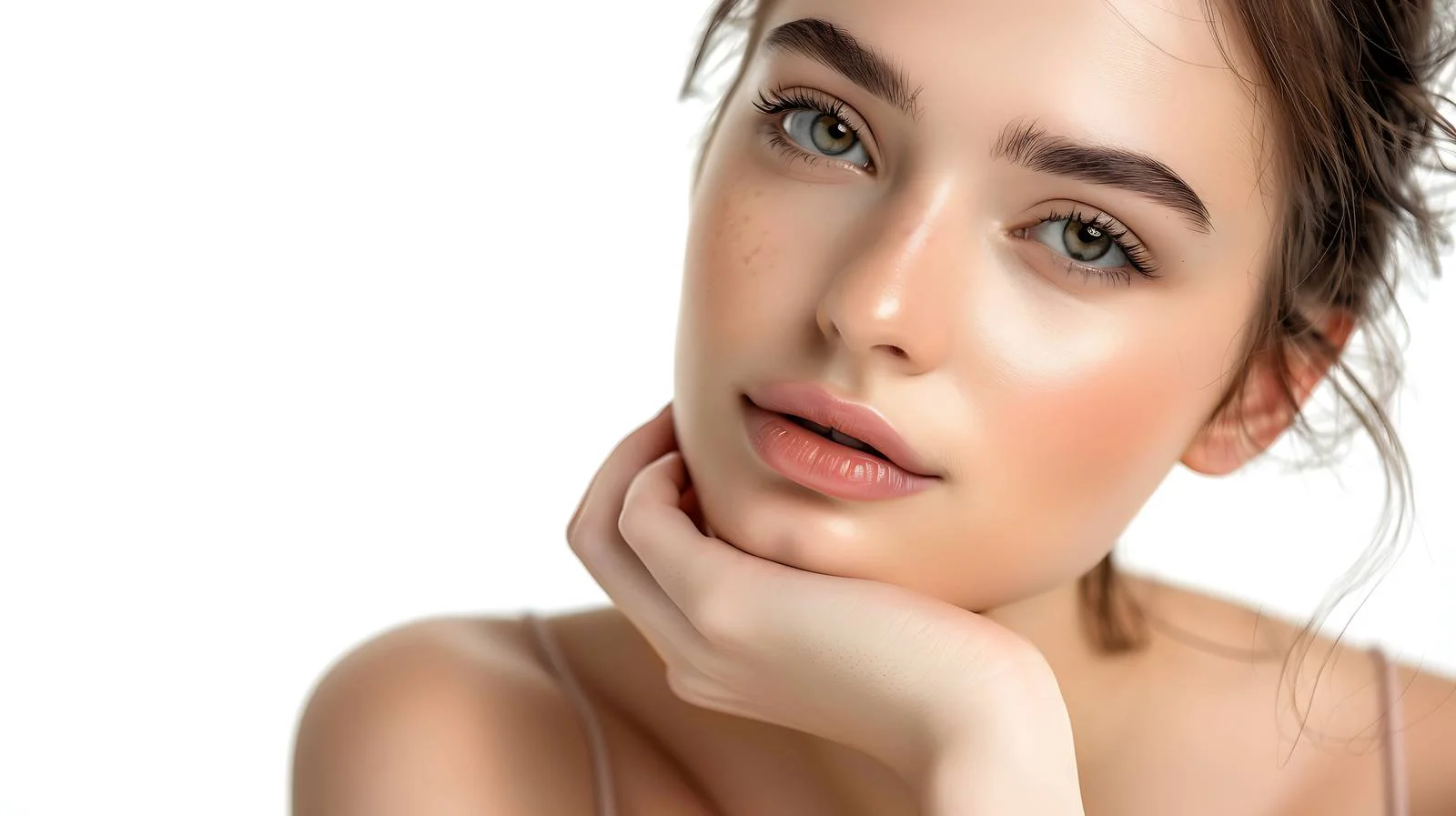 Graceful Young Woman in Outdoor Setting — free download from Dotvec