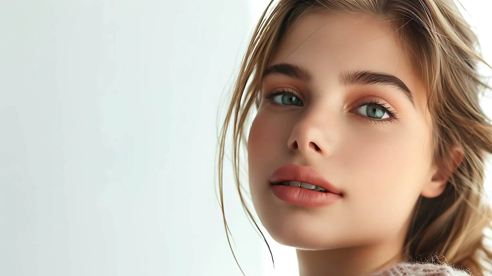 Elegant Young Woman Posing Outdoors — free download from Dotvec