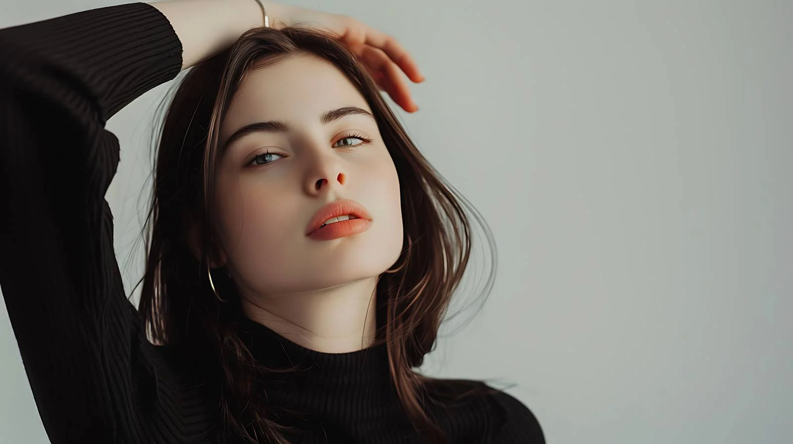 Elegant Young Lady Posing Outdoors — free download from Dotvec