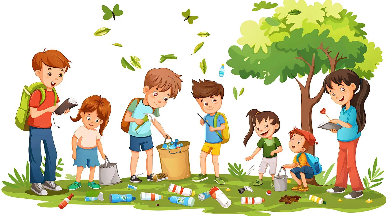 Group Portrait with Boy Collecting Gases — free download from Dotvec