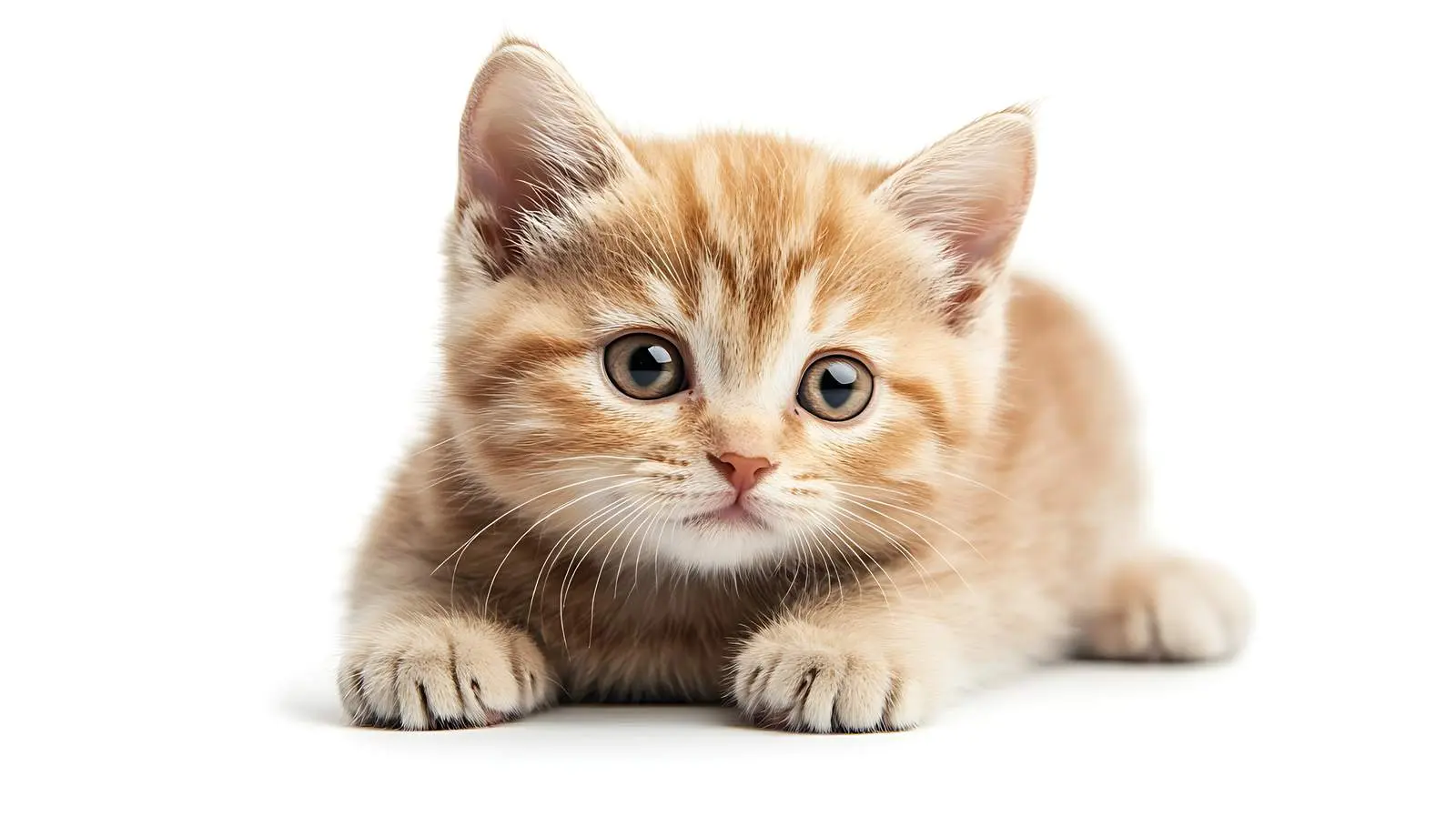 Closeup of a Cute Scottish Straight Kitten — free download from Dotvec