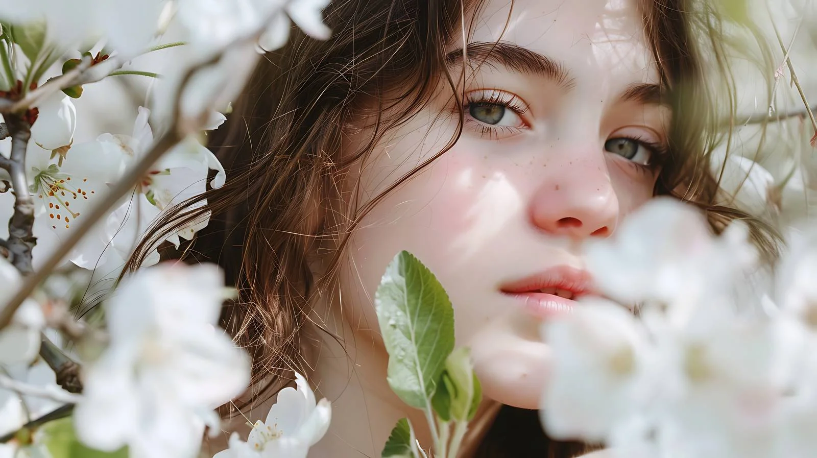 Elegant Young Woman's Beautiful Portrait — free download from Dotvec