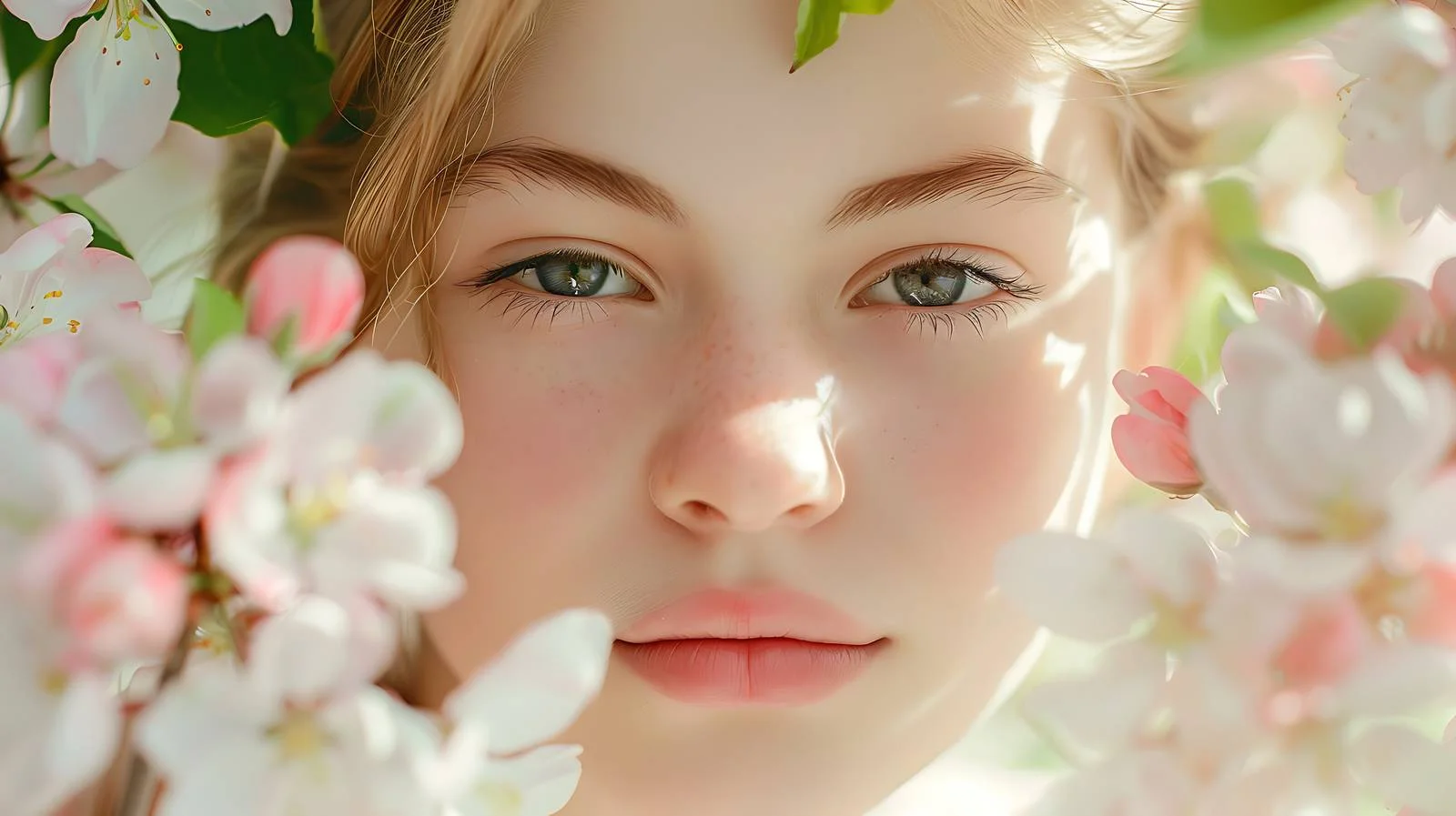 Elegant and Graceful Young Woman Portrait — free download from Dotvec