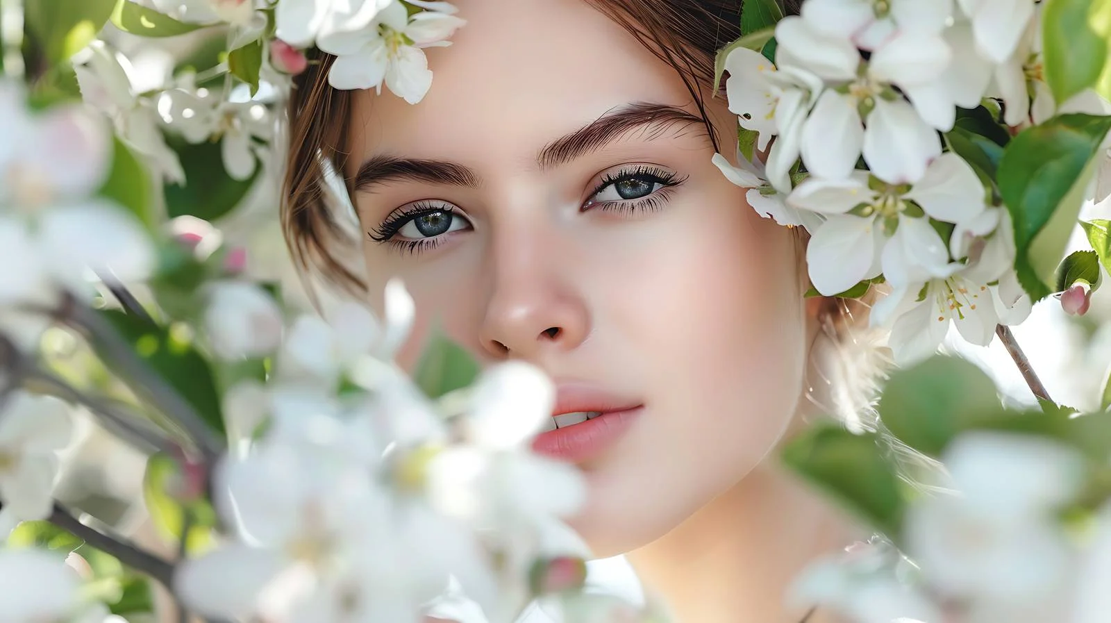 Elegant Young Lady with Graceful Charm — free download from Dotvec